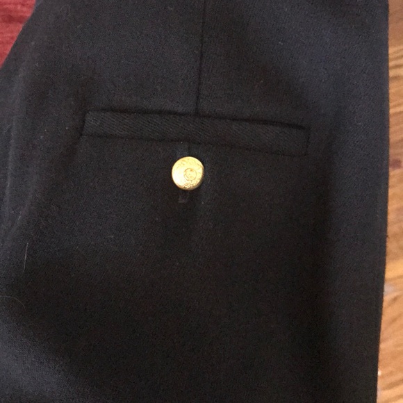 Lauren Ralph Lauren Navy Wool Pants - Picture 5 of 6